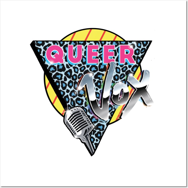 Queer Vox Vintage Logo Wall Art by Queer Vox Academy